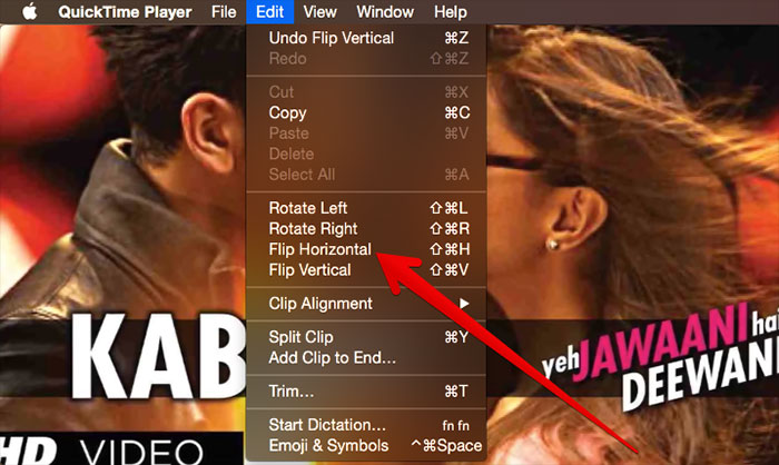 How to Change vertical videos on the Mac using QuickTime