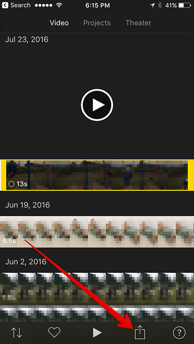 video make imovie in vertical to on How Vertical iPhone/iPad Videos Change iMovie using