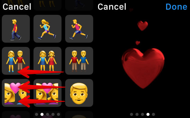 Send Animated Emojis on Apple Watch