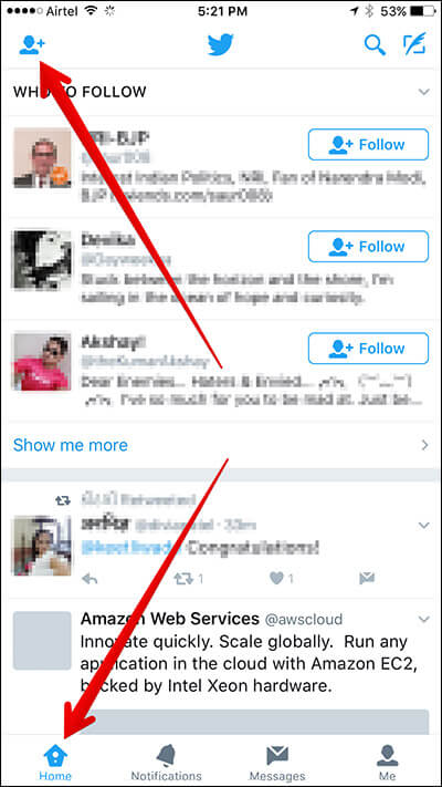How to Use Twitter QR Code on iPhone - 85