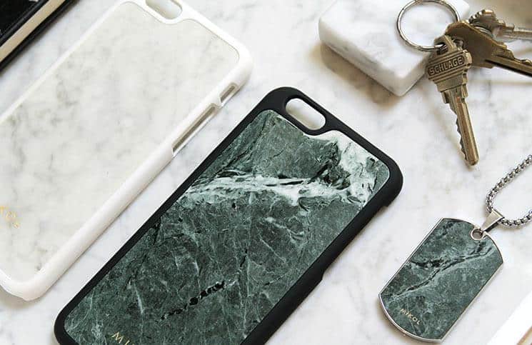 Mikol Nero Marquina iPhone 7 and 7 Plus Marble Case