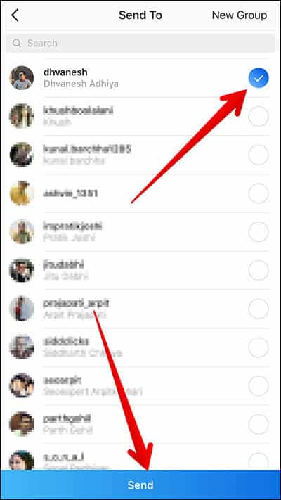 How to Send Disappearing Photos and Videos in Instagram on iPhone - 8