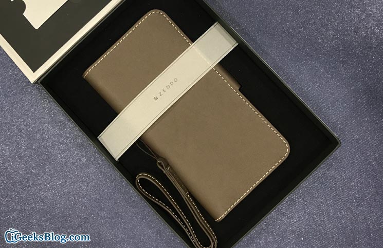 ZENDO Kaiga iPhone 7/7Plus Leather Wallet Case