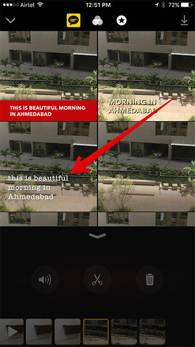 How to Add and Edit Live Title in Clips App on iPhone - 40