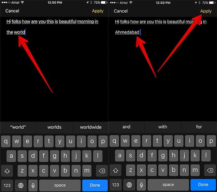 How to Add and Edit Live Title in Clips App on iPhone - 23