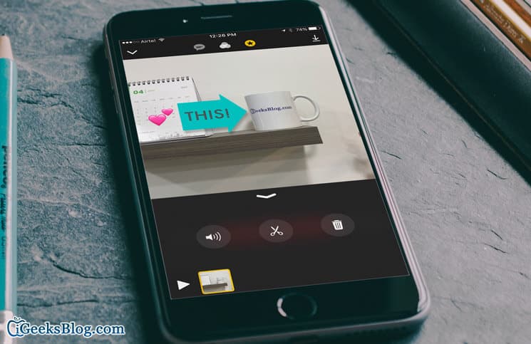 How to Add Overlays and Emojis to Videos in Clips App on iPhone iPad - 36