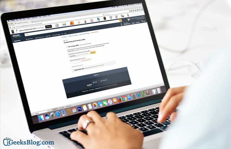 How to Set up Two-step Verification on Amazon on iPhone and Computer