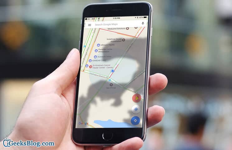 How to use siri with google maps on iphone