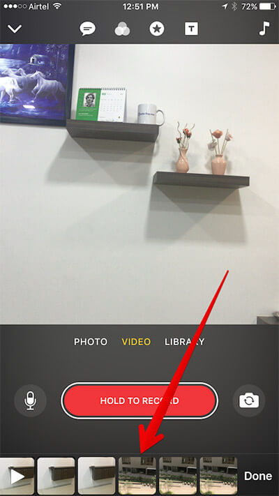 How to Add and Edit Live Title in Clips App on iPhone - 21
