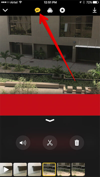 How to Add and Edit Live Title in Clips App on iPhone - 9