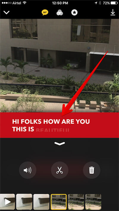 How to Add and Edit Live Title in Clips App on iPhone - 61