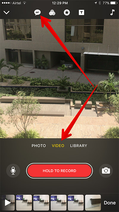 How to Add and Edit Live Title in Clips App on iPhone - 77