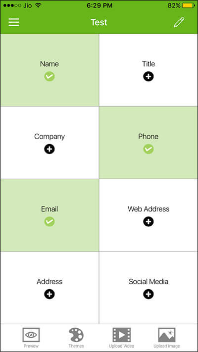 How to Create Digital Business Card on iPhone and iPad - 8