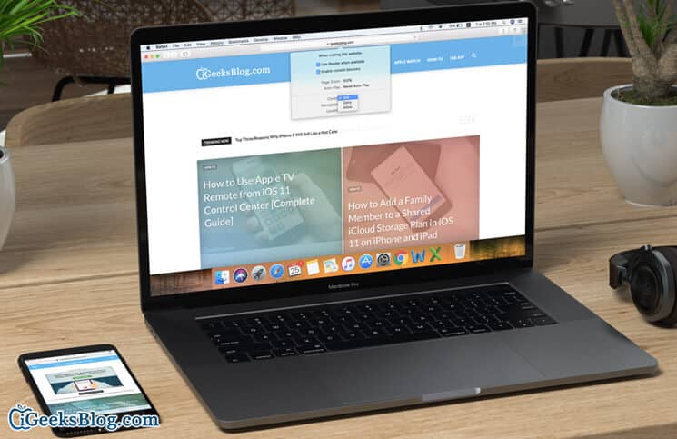 How to Customize Website Settings in Safari in macOS High Sierra on Mac