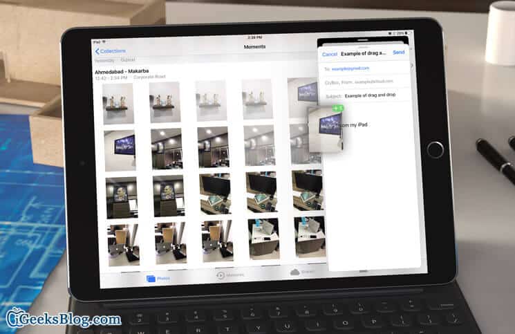 How to Use Drag and Drop in iOS 11 on iPad