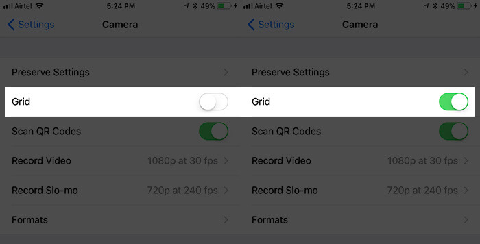 How to Enable and Use Camera Level Tool on iPhone and iPad - 86