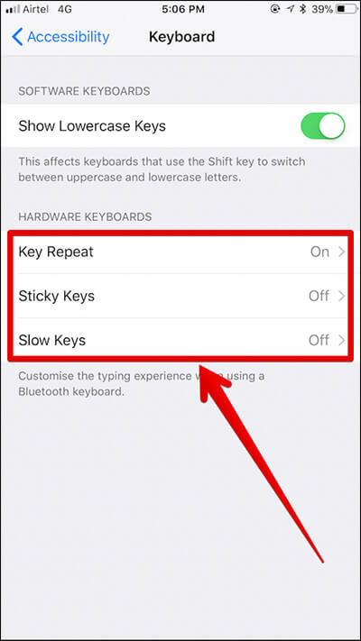 How to Customize Bluetooth Keyboard on iPhone and iPad - 98