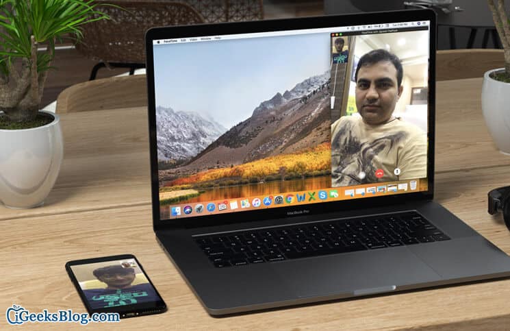 How to capture live photos from facetime call on mac