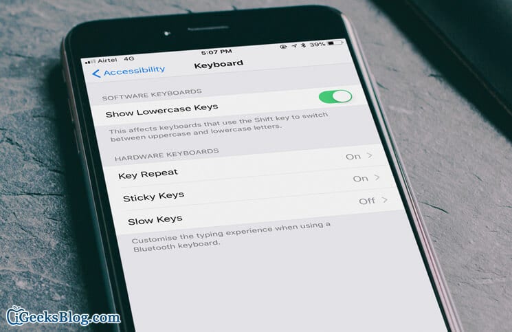 How to Customize Bluetooth Keyboard on iPhone and iPad
