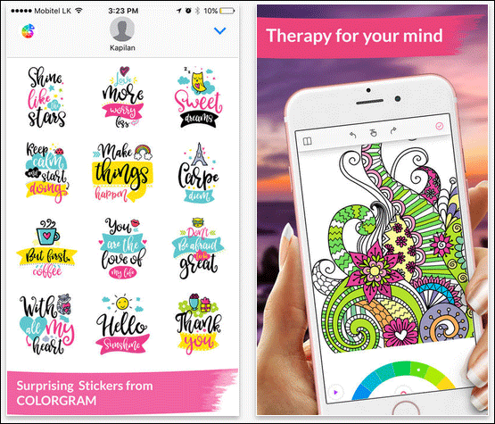 Colorgram iMessage App