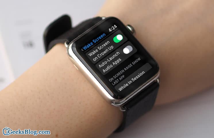 How to Turn Off Auto Playing Audio Apps in watchOS 4 on Apple Watch