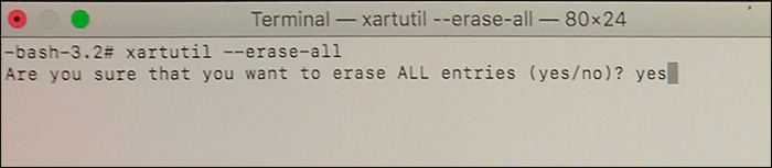 How to Clear MacBook Pro Touch Bar Data - 30