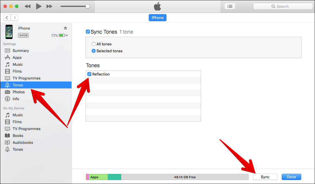 How to Get iPhone X Reflection Ringtone on iPhone - 65