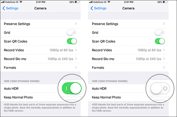 Is HDR Mode Missing on iPhone Camera  Re Enable It on iPhone - 11
