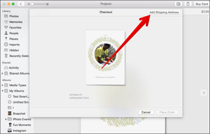 How to Make A Card In The Photos App on Mac - 50