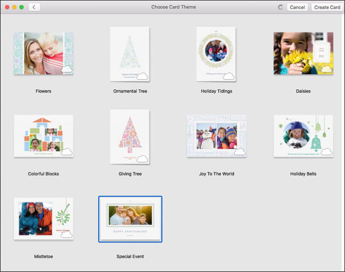 How to Make A Card In The Photos App on Mac - 82