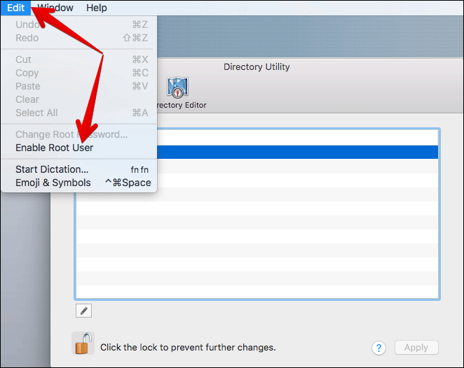 Enable Root User on Mac