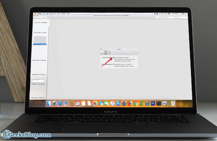 How to Open All Images in One Window in Preview on Mac