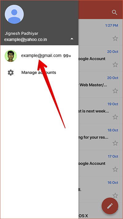 Use Third-party Email Accounts To Gmail App on iPhone or iPad