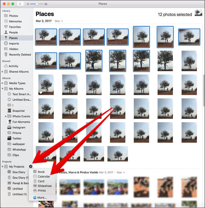 How to Create A Custom Calendar In Photos app on Mac - 7
