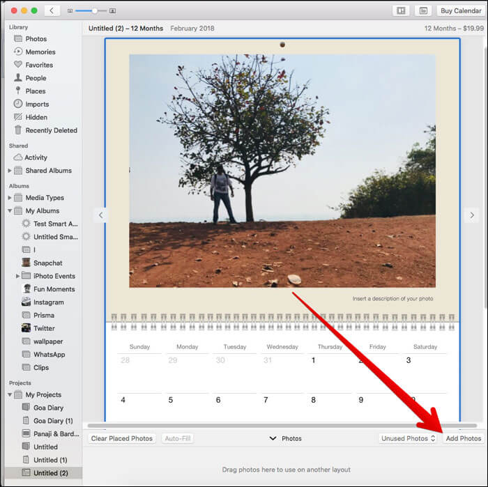 How to Create A Custom Calendar In Photos app on Mac - 63