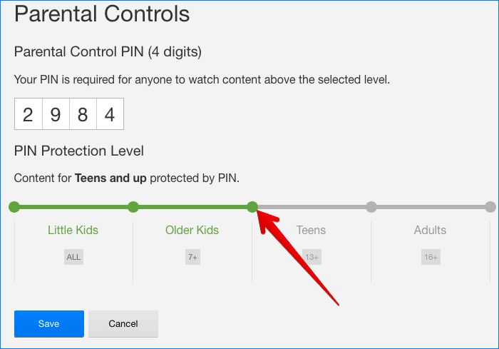 Set Account Level Parental Controls for Netflix Account