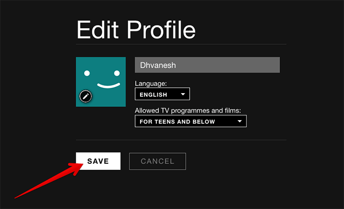 Set Profile Level Parental Controls in Netflix