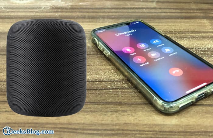 How to prevent others from using homepod as a speakerphone