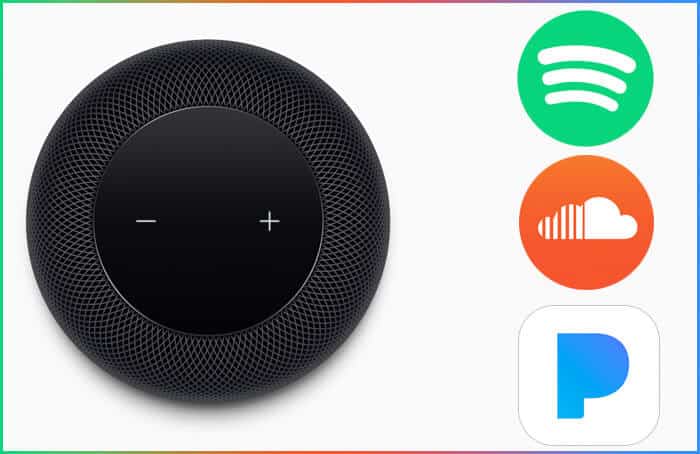 How to stream spotify pandora and soundcloud to homepod
