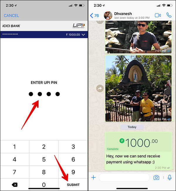 How to Send Receive Money Using WhatsApp on iPhone and Android - 4