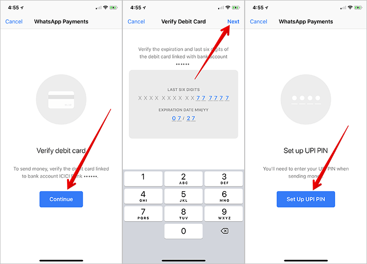 How to Set up and Use WhatsApp Payment on iPhone and Android - 89