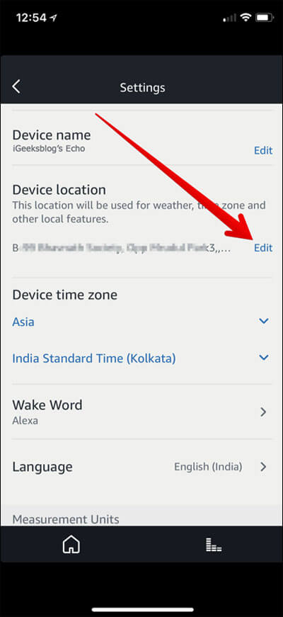 How to set up location shop on alexa