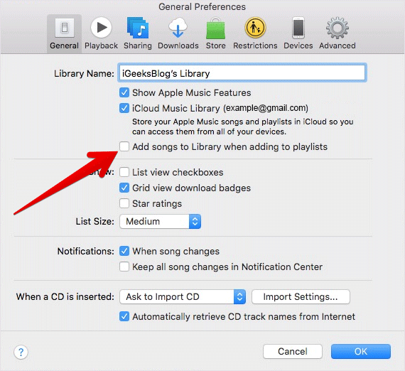 Add Song to Playlist in Apple Music Without Adding it to Library on Mac