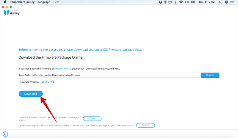 Unlock Disabled iPhone Without Passcode using Tenorshare 4uKey - 67
