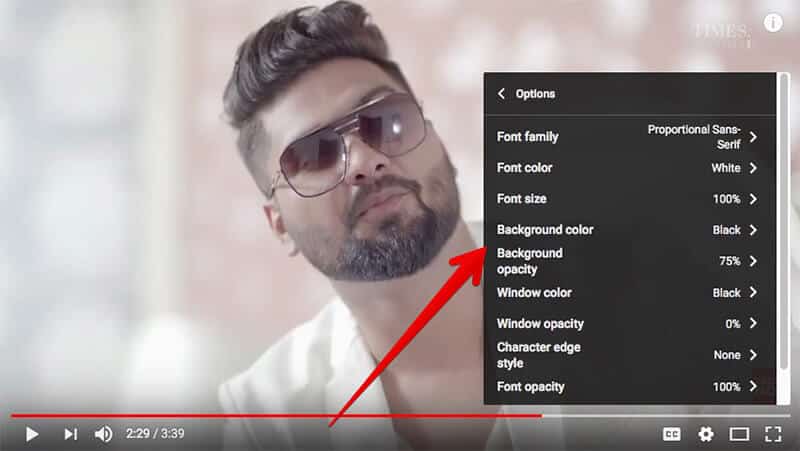 How to Change Caption Size & Style in YouTube on Computer