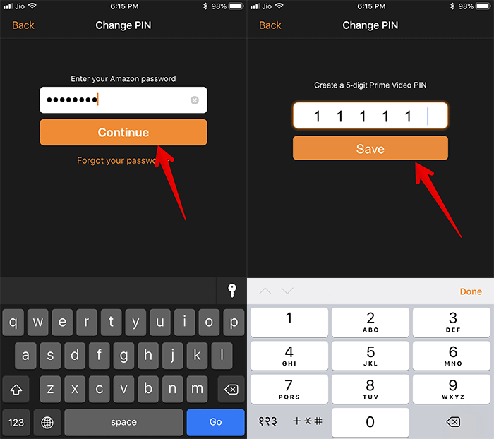 How to Enable Prime Video PIN on iPhone or iPad