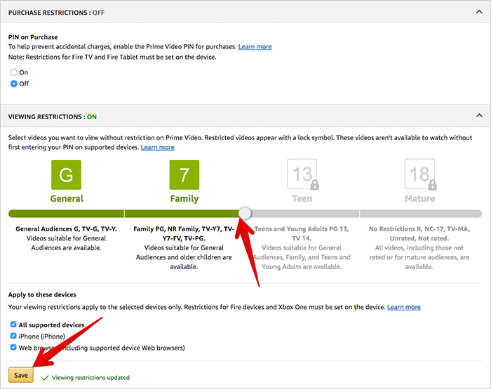 How to Use Parental Controls for Amazon Prime Video - 18