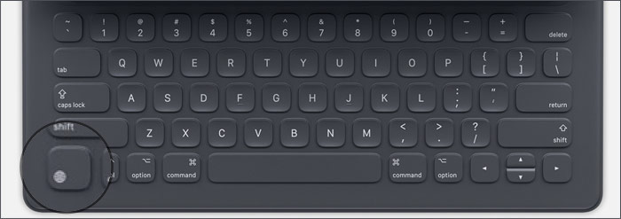 Access emoji with the Smart Keyboard