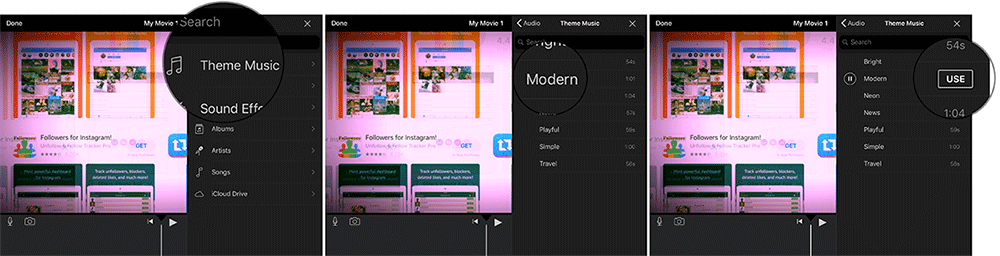 How to Create Movie using iMovie App on iPad - 50