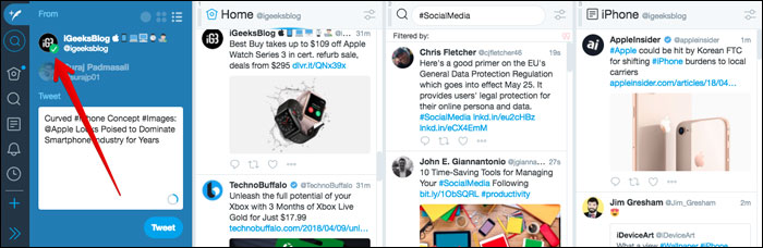 How to Use TweetDeck to Manage Multiple Twitter Accounts - 12